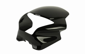 MASCARA CUBRE OPTICA HONDA NX4 FALCON NEGRO MTC [C80171]